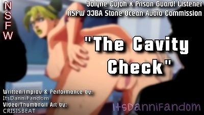 【NSFW JJBA Stone Ocean Audio Roleplay】The Cavity Check | feat. Jolyne Cujoh【F4M】【COMMISSIONED AUDIO】