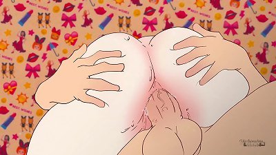 Frieren got trapped in sticky jism and was ravaged in the ass! Stark,Fern Hentai, Cartoon, Parody !